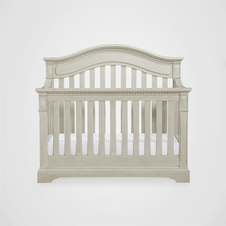 Bertini graceland 4 in 2025 1 convertible crib gray satin